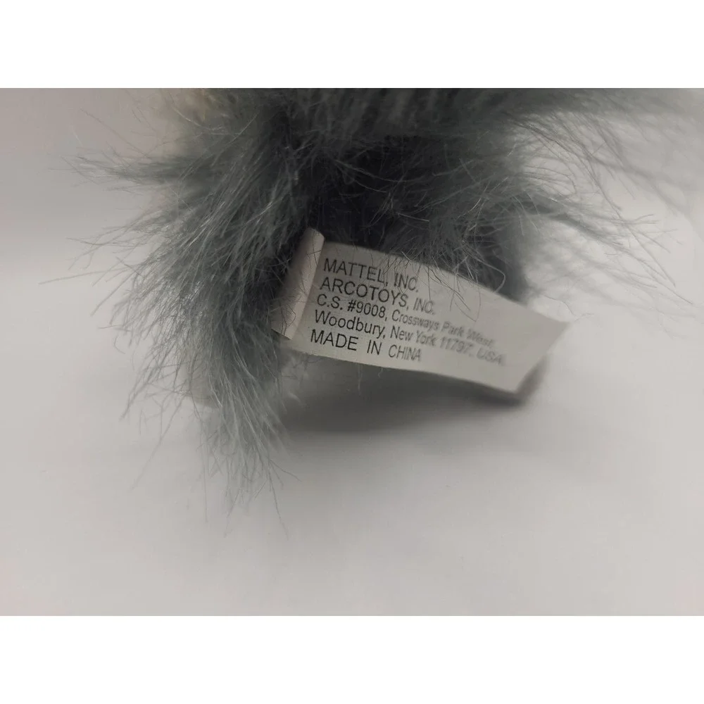 Barbie Pets Yorkie Yorkshire Terrier Dog Figure Brown Grey Mattel 1998‎ Rare
